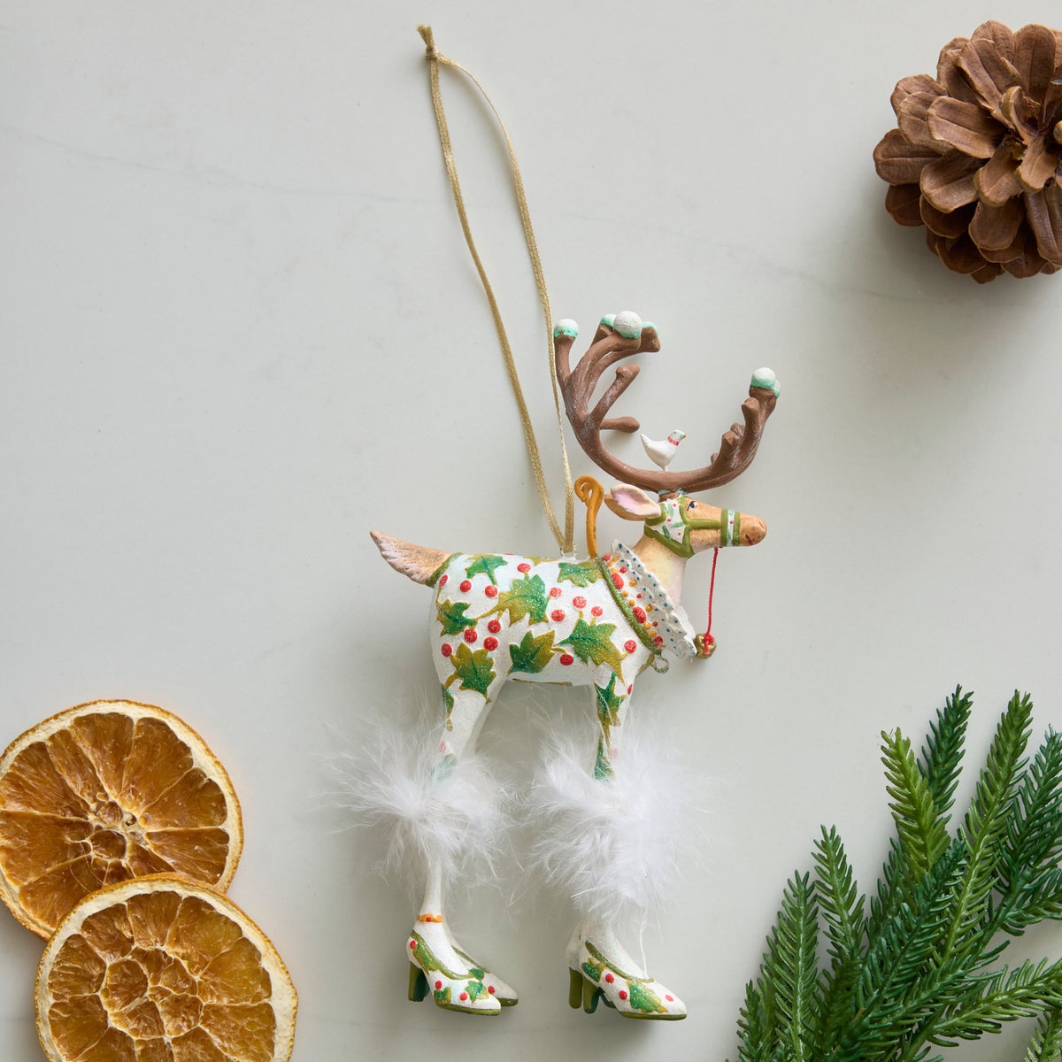 Patience Brewster Dash Away Vixen Reindeer Ornament - Image 2