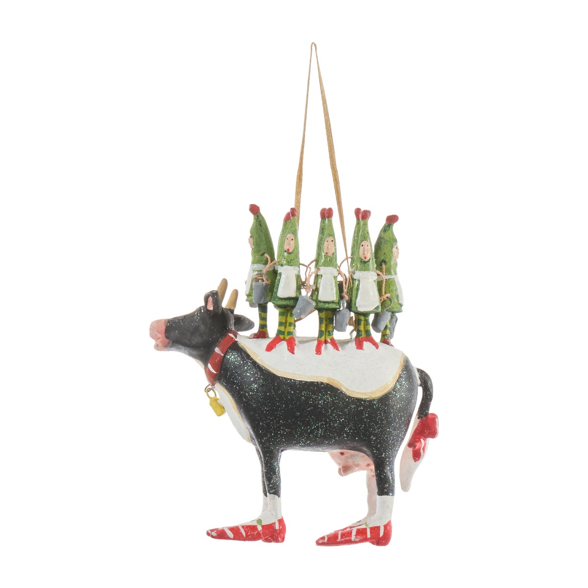 Patience Brewster 12 Days 8 Maids a-Milking Ornament - Image 6