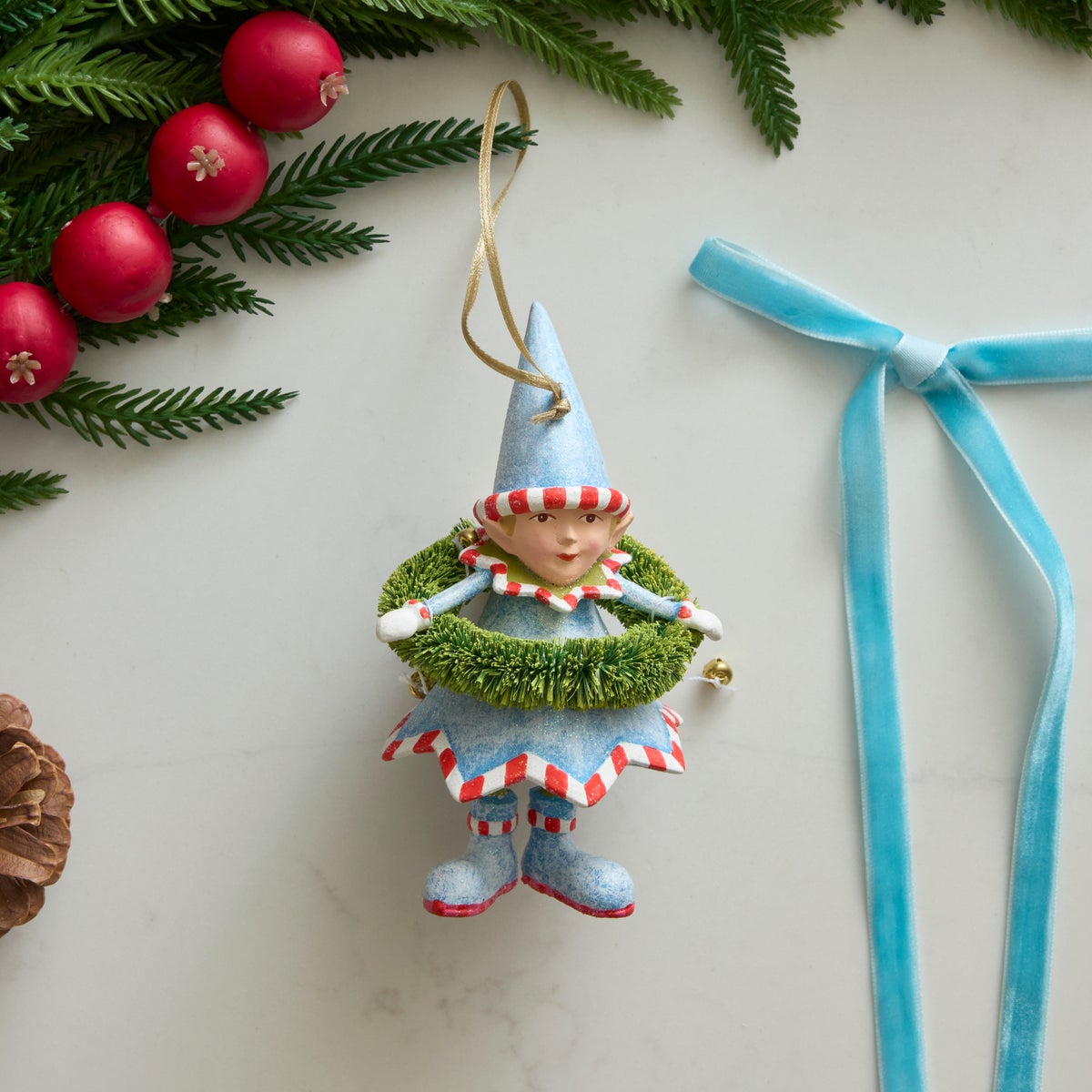 Patience Brewster Dash Away Dasher's Elf Ornament - Image 2