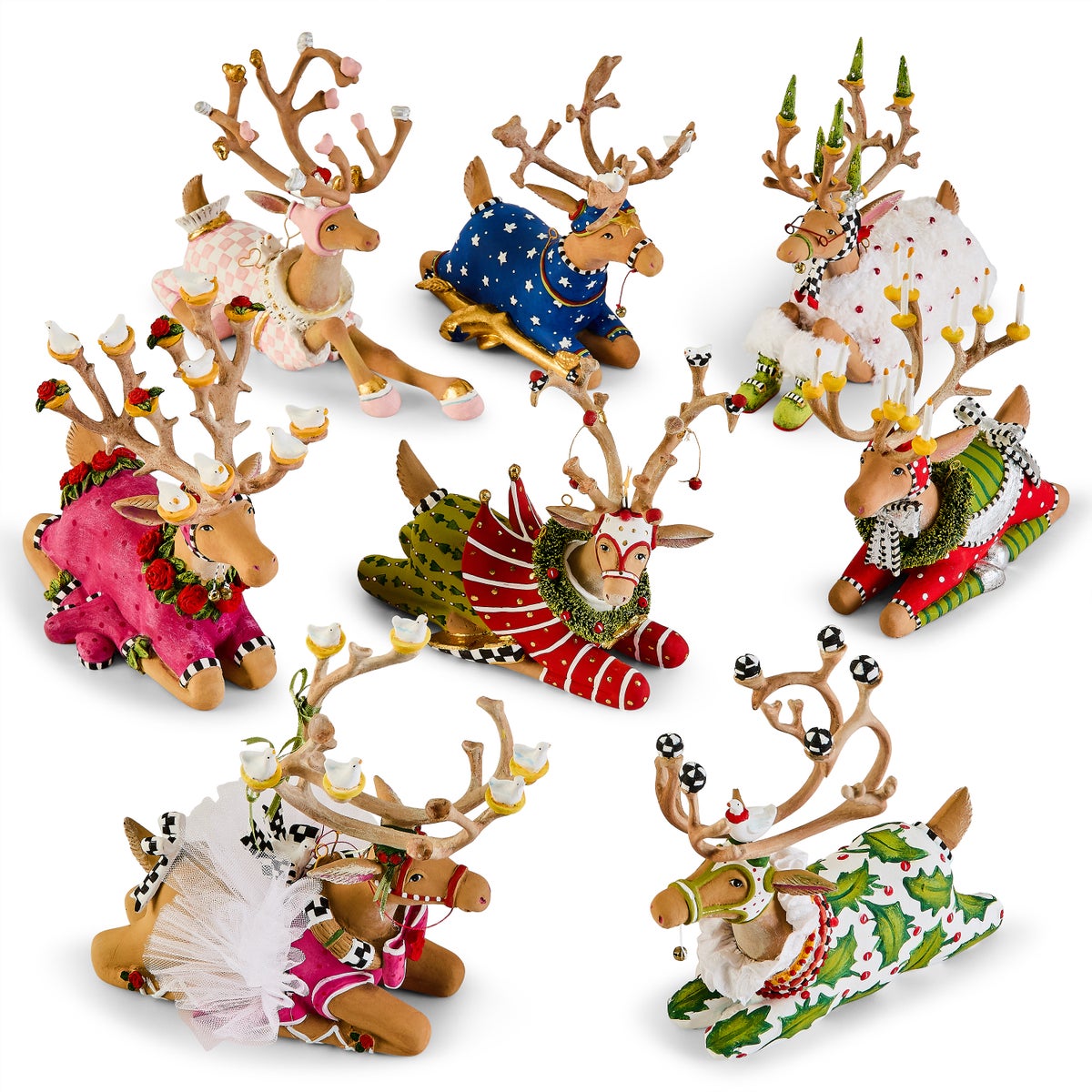 Patience Brewster Dash Away Sitting Dasher Reindeer Figure - Image 8