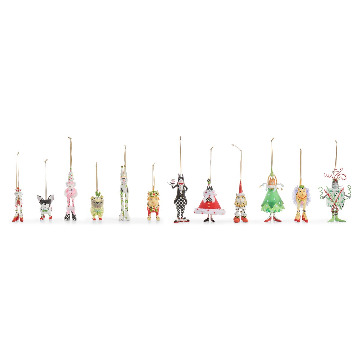 Patience Brewster Mini Cat Ornaments, Set of 6 - Image 4