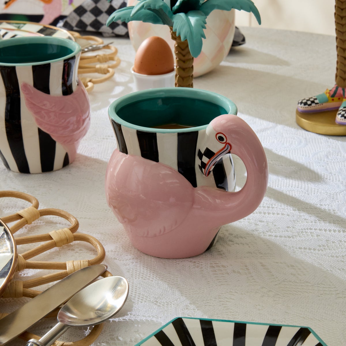 Patience Brewster Flamingo Ceramic Mug - Image 5