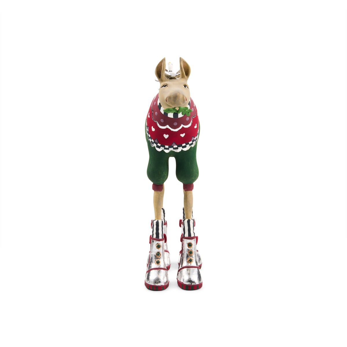 Patience Brewster Mooseltoe Maude Moose Figure - Image 3