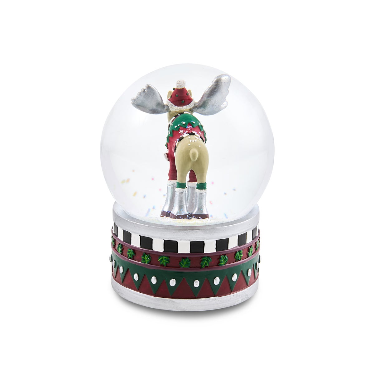 Patience Brewster Mooseltoe Snow Globe - Image 3