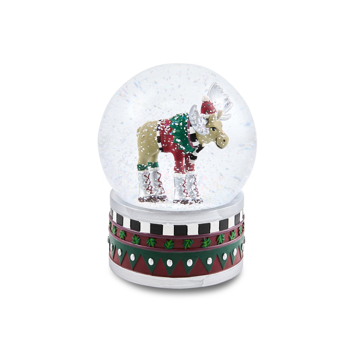 Patience Brewster Mooseltoe Snow Globe - Image 4