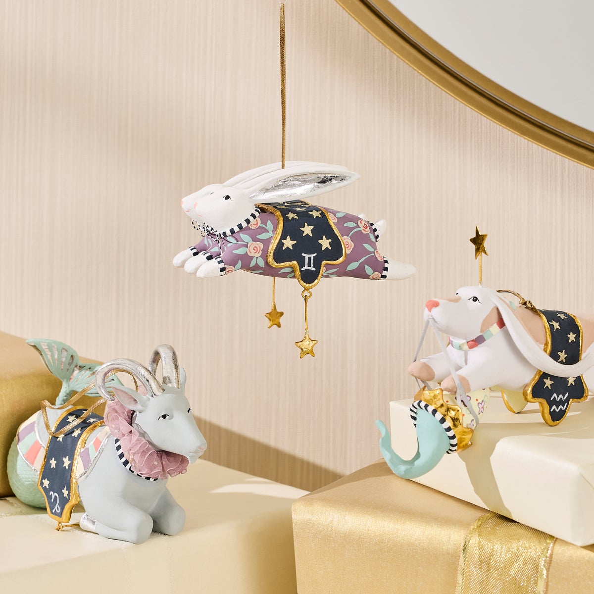 Patience Brewster Gemini Zodiac Ornament - Image 2