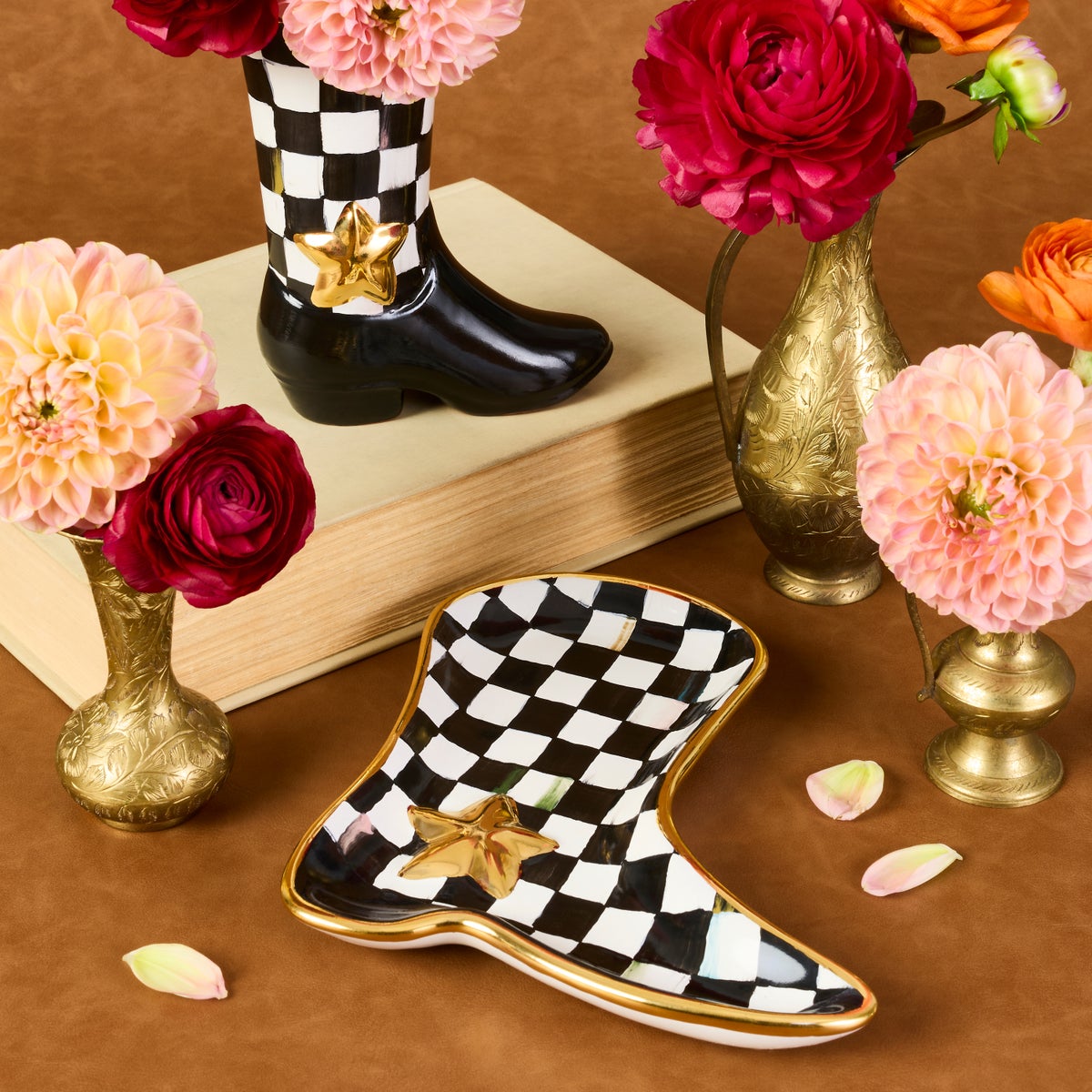 Lainey Wilson Courtly Check Cowgirl Boot Dish - Image 5