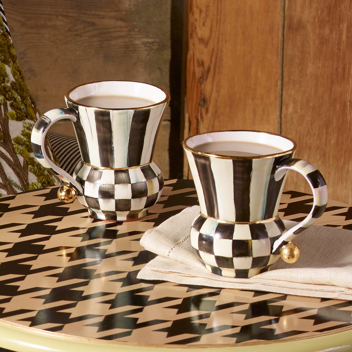 Courtly Check Ceramic Mug - Image 8