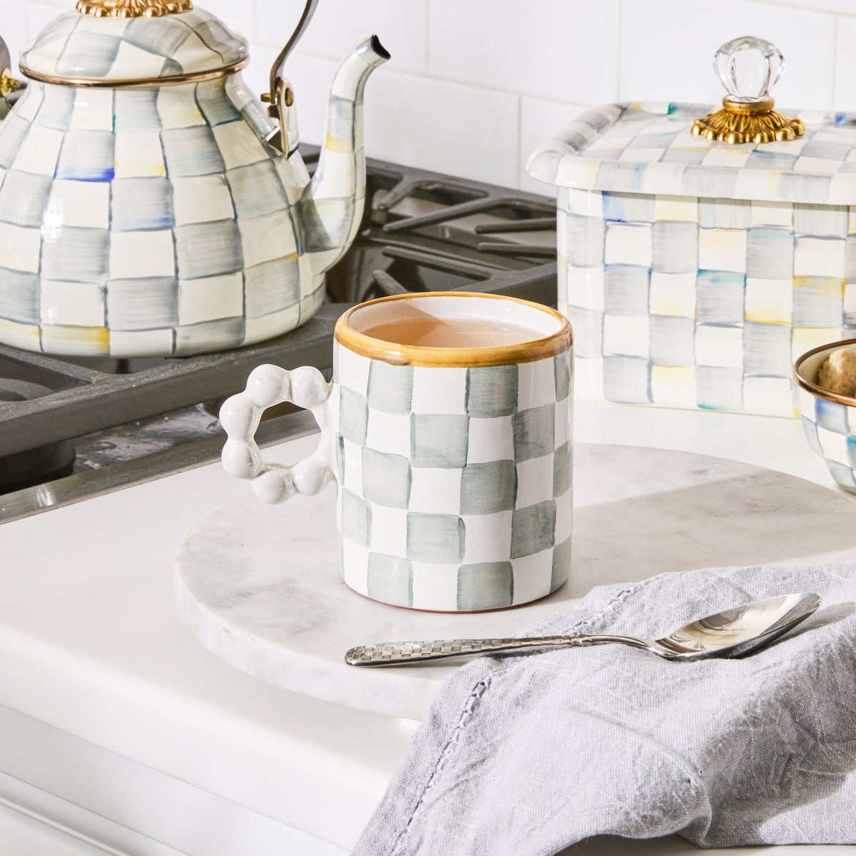Collectors Series: Mug Edition - Pearl Ring Ceramic Mug - Image 4