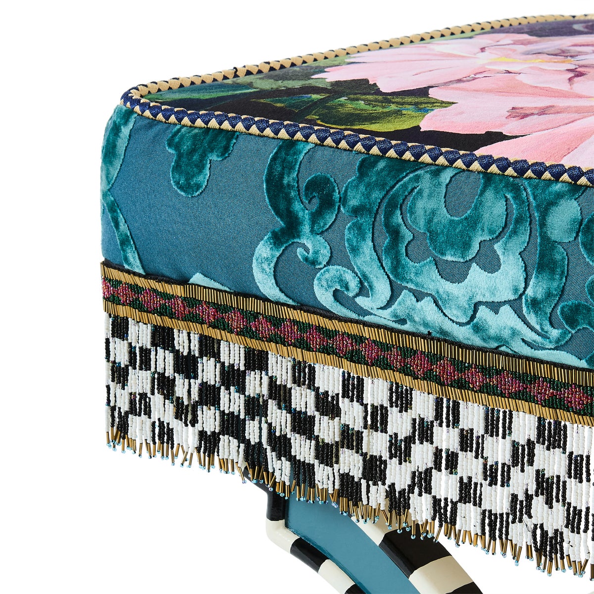 Moonlight Garden Spill the Tea Accent Stool - Image 3