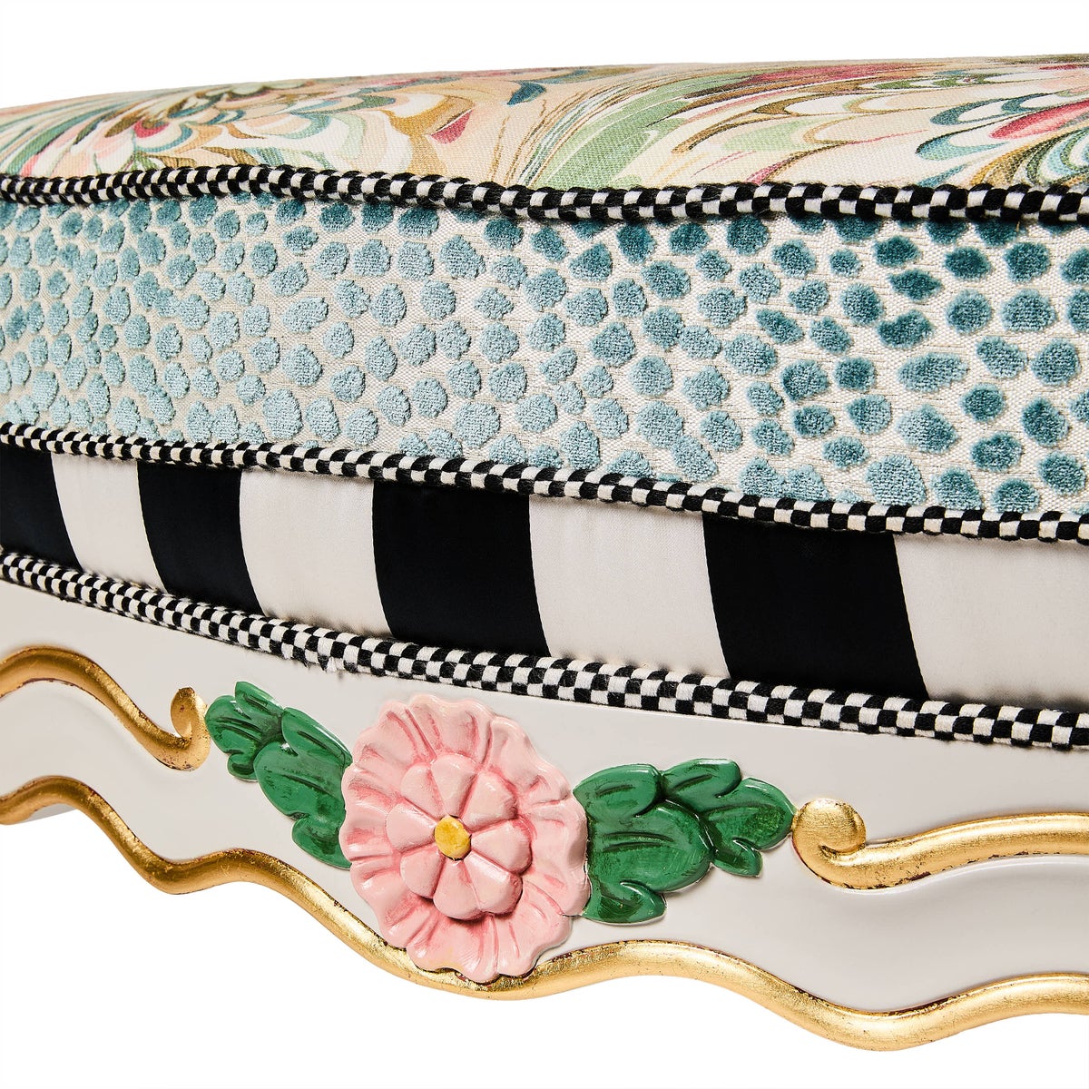 Storybook Upholstered Ottoman - Image 8