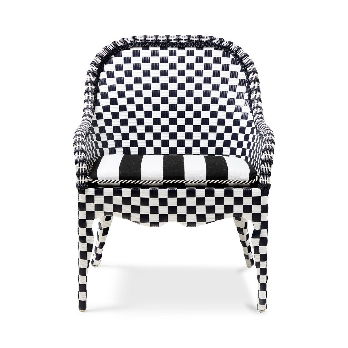 Gambit Check Outdoor Accent Chair