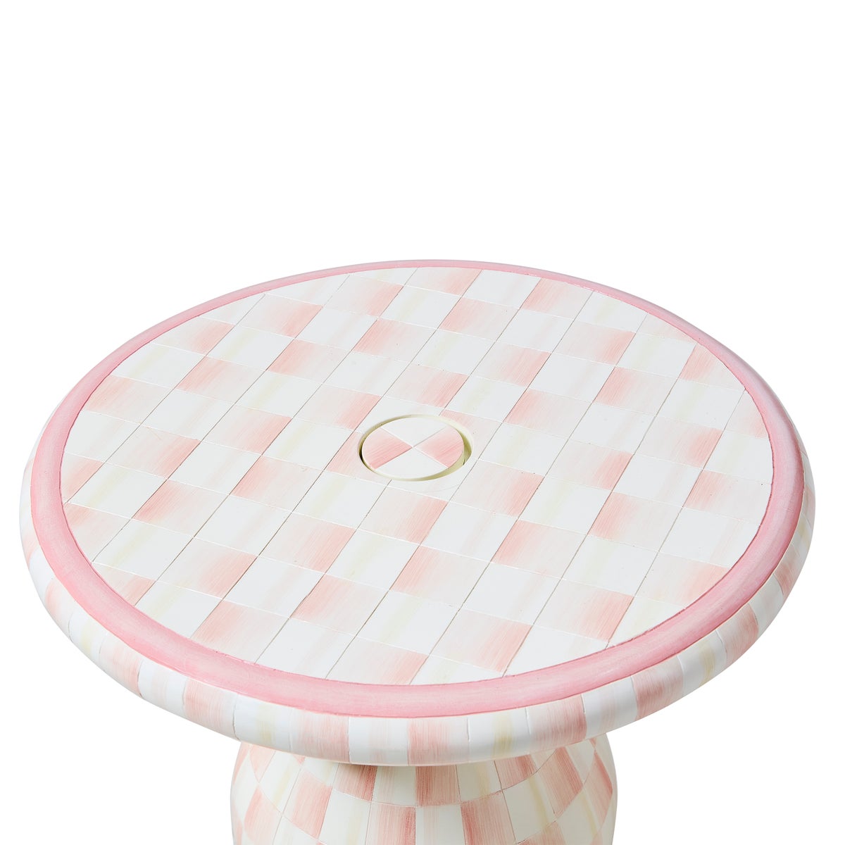 Outdoor Rosy Umbrella Stand Side Table - Image 3