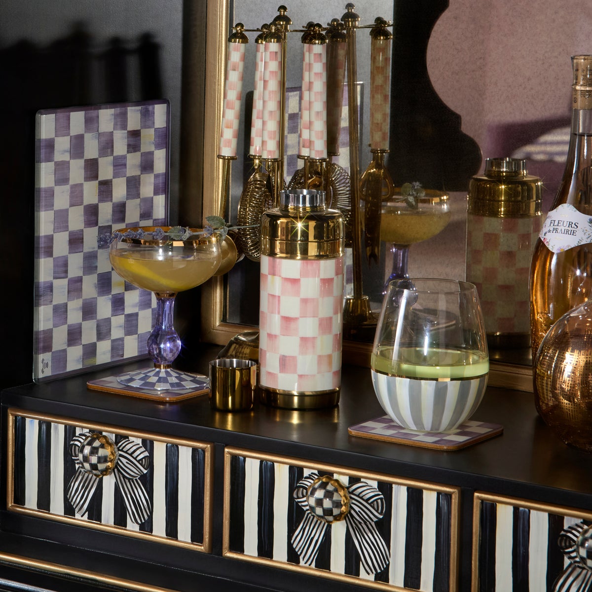 Rosy Check 3260 Gold Cocktail Shaker - Image 6
