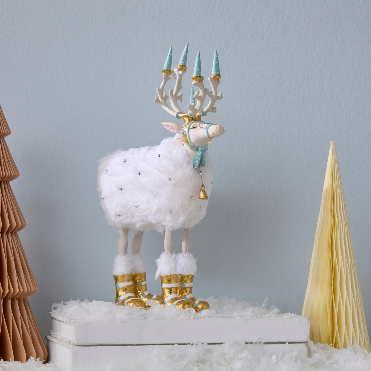 Patience Brewster Moonbeam Blitzen Reindeer Figure - Image 2