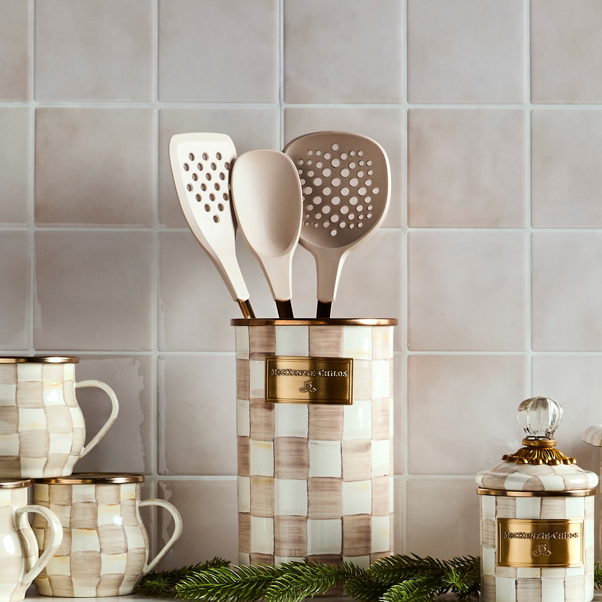 Mocha Check Spoon - Image 5