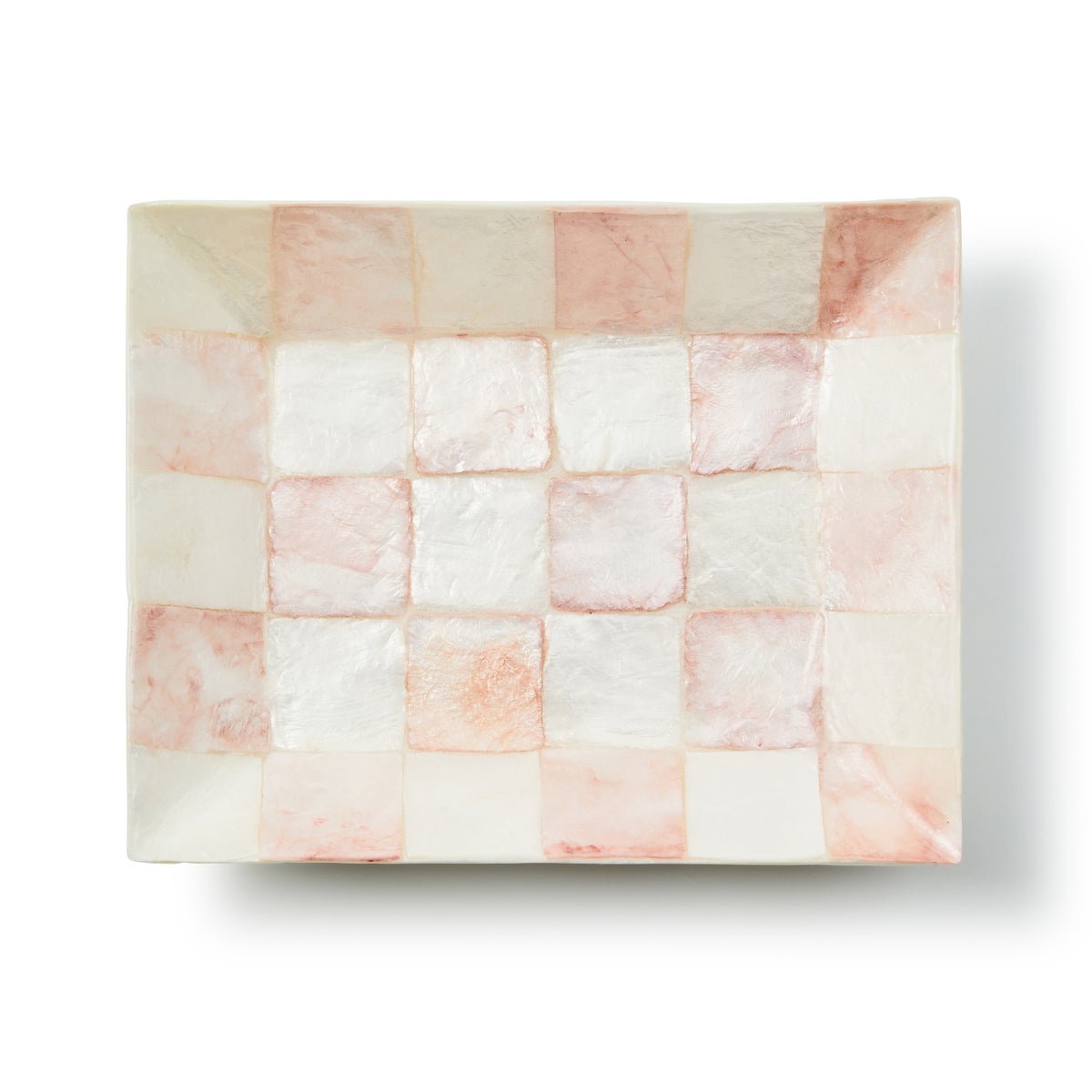 Rosy Check Capiz Soap Dish - Image 3