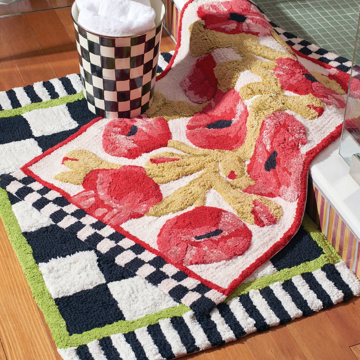 Poppy Bath Rug - Image 4