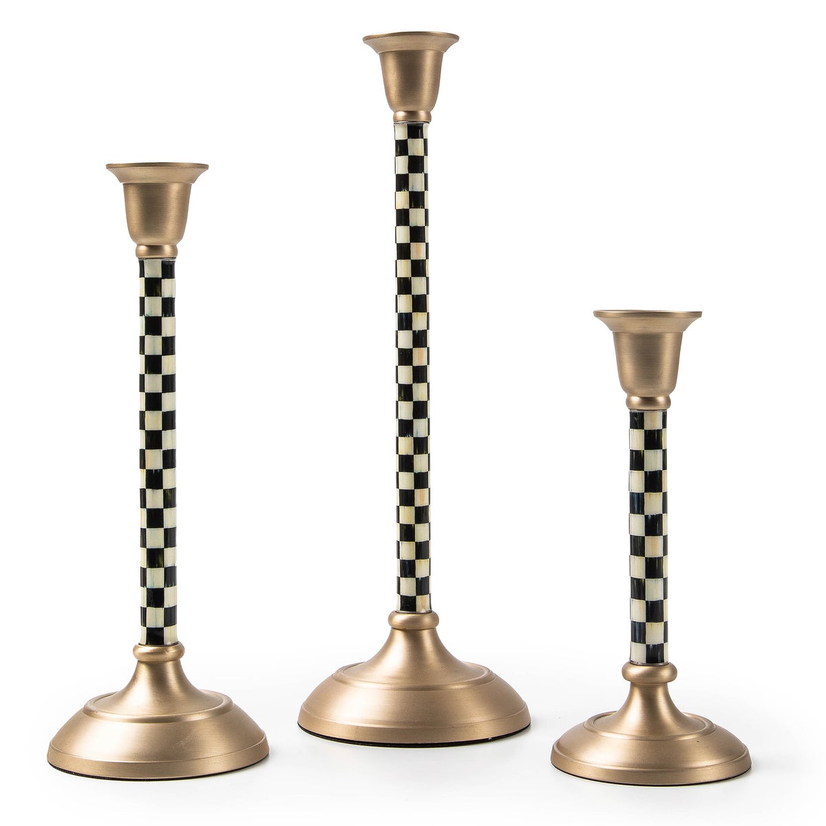 Courtly Check Small Candlestick - Image 3