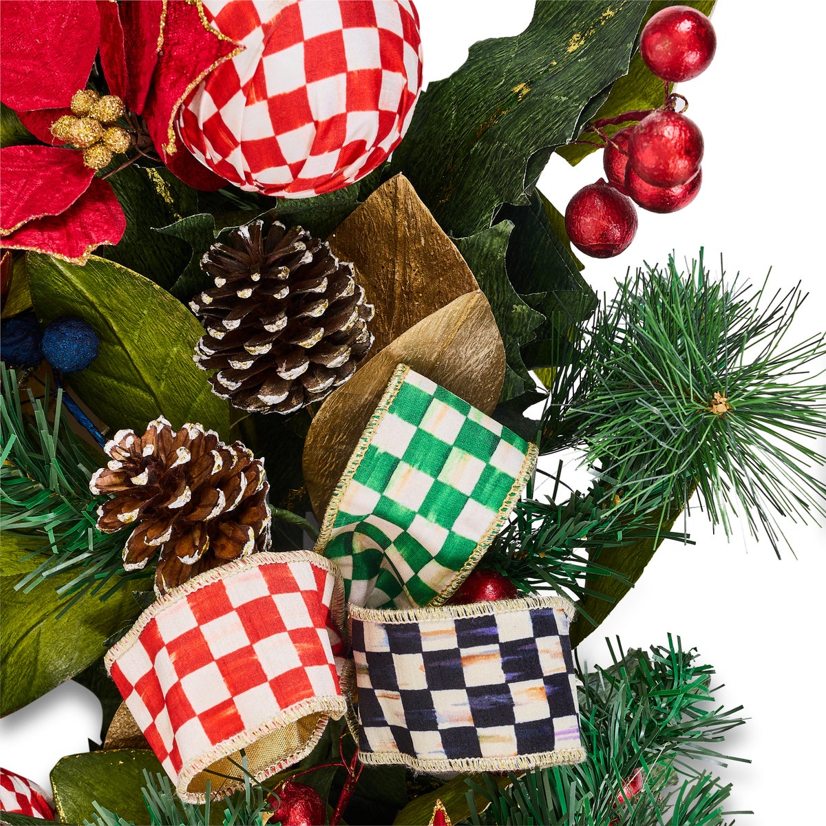 Timeless Tartan 6' Garland - Image 2