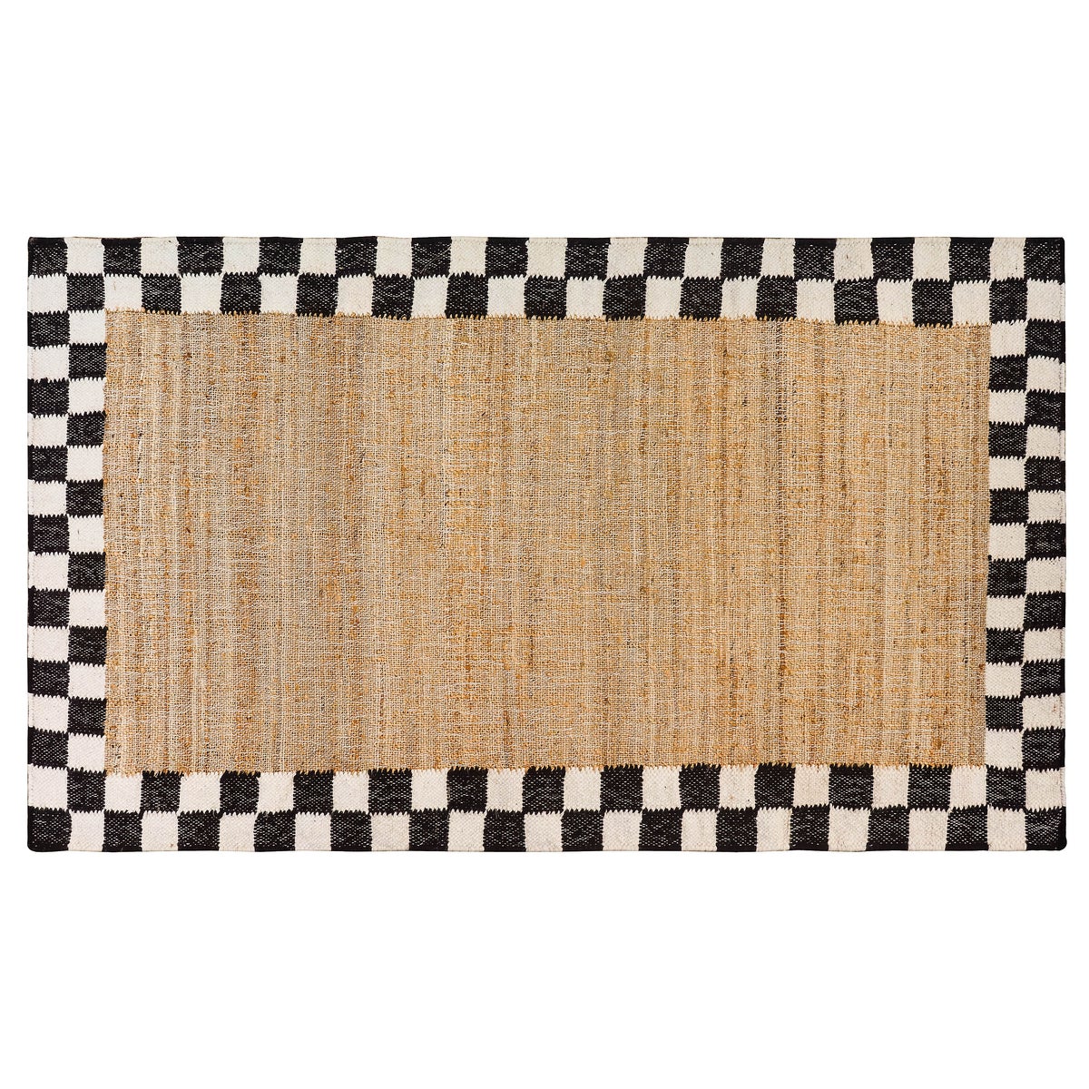 Check Jute 3' x 5' Rug