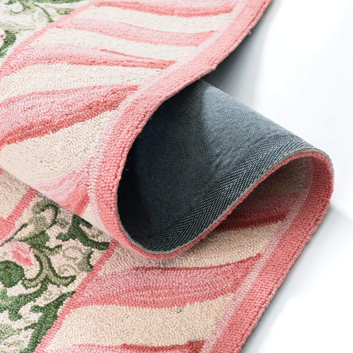 Rosy Check 5' x 8' Rug - Image 2