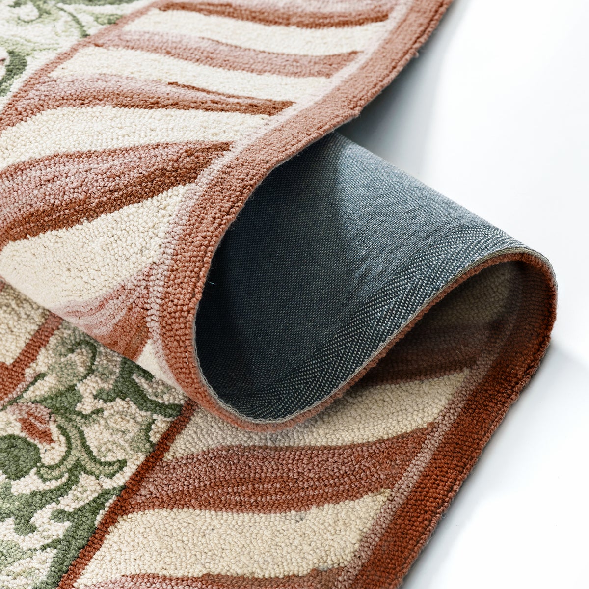 Mocha Check 8' x 10' Rug - Image 3