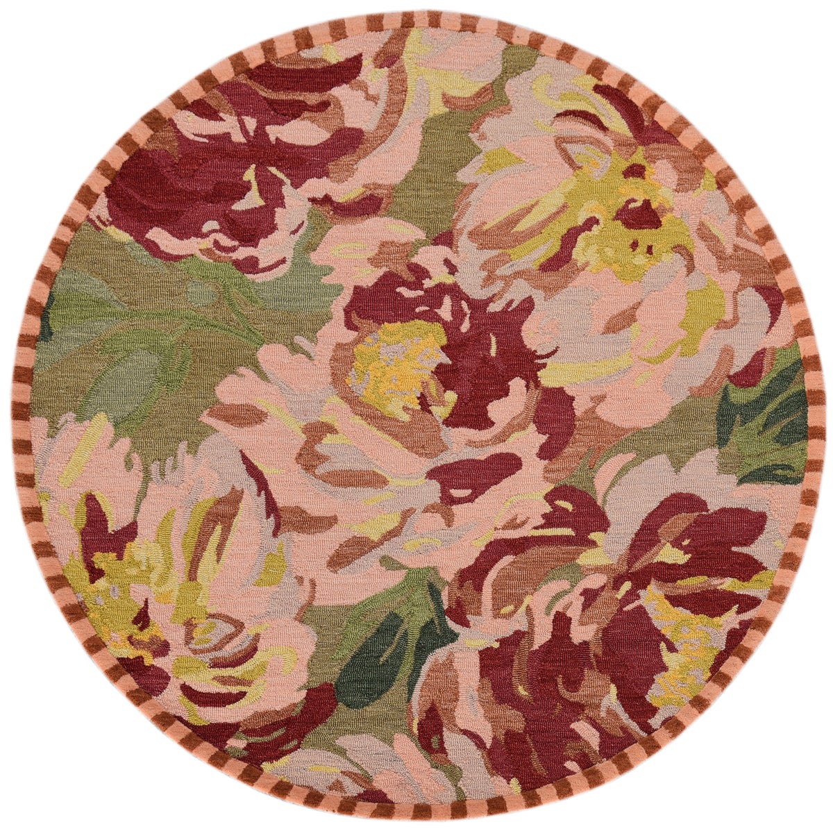 Autumn Rose 6' Round Rug