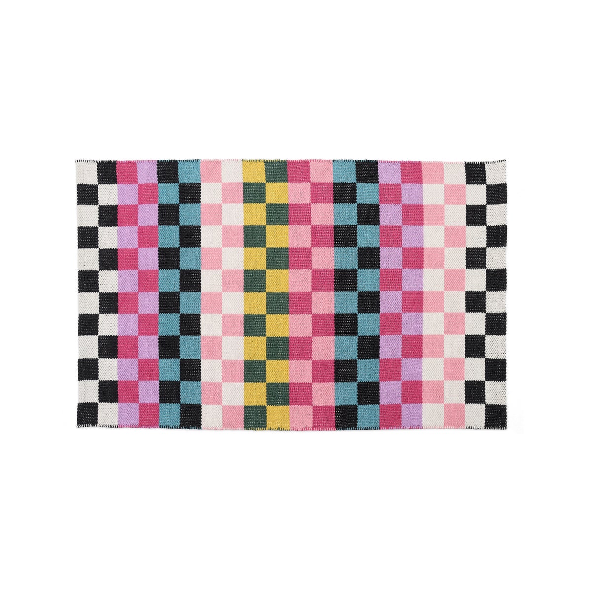 Calypso Checked 3' x 5' Indoor/Outdoor Rug