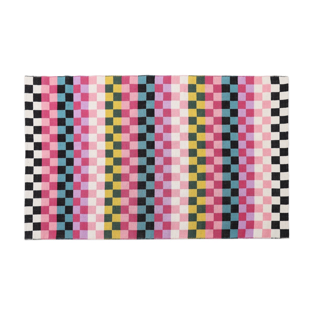 Calypso Checked 5' x 8' Indoor/Outdoor Rug