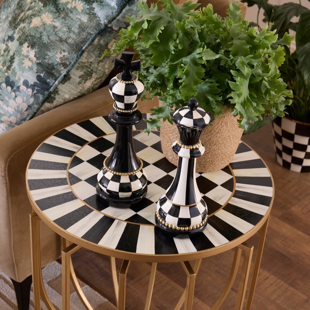 Courtly Chess Decor, Set of 2 - Image 2