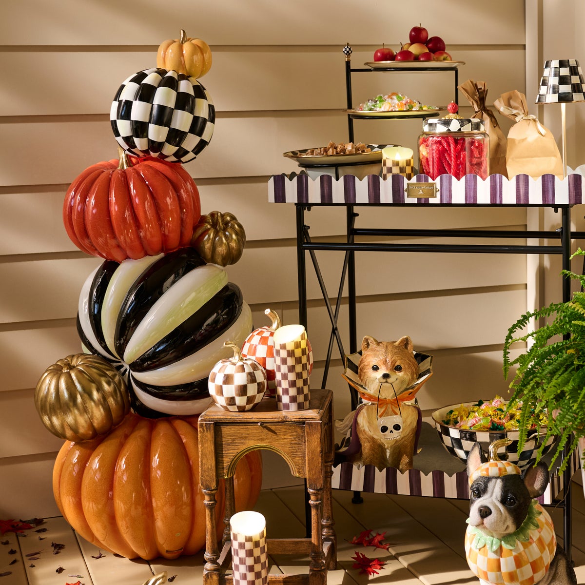 Pumpkin Patch Trophy Topiary - Image 4
