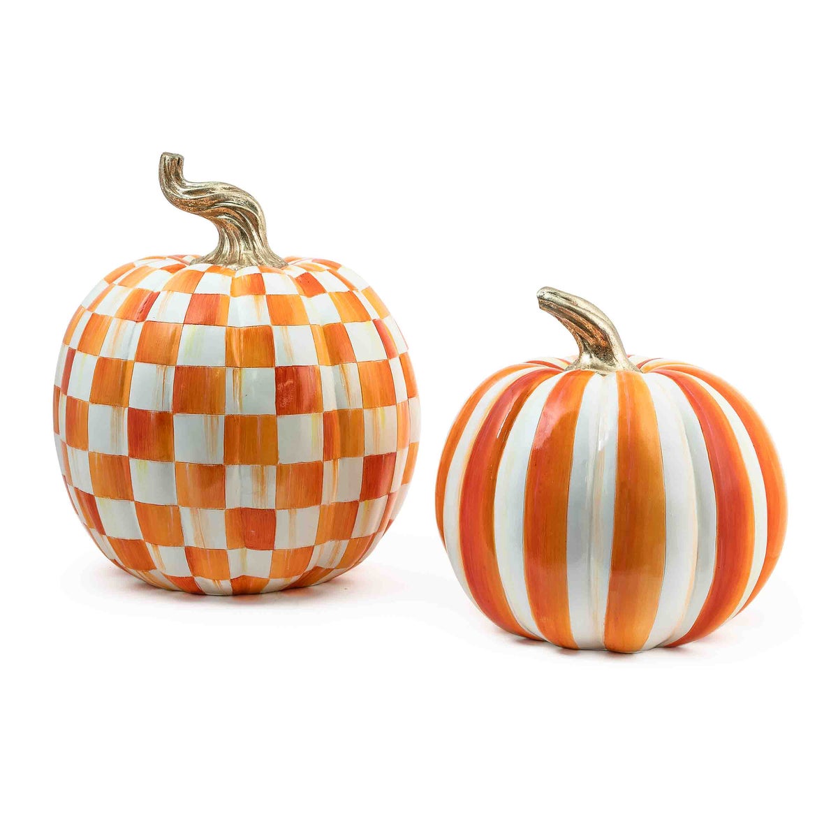Orange Stripe Medium Pumpkin - Image 6
