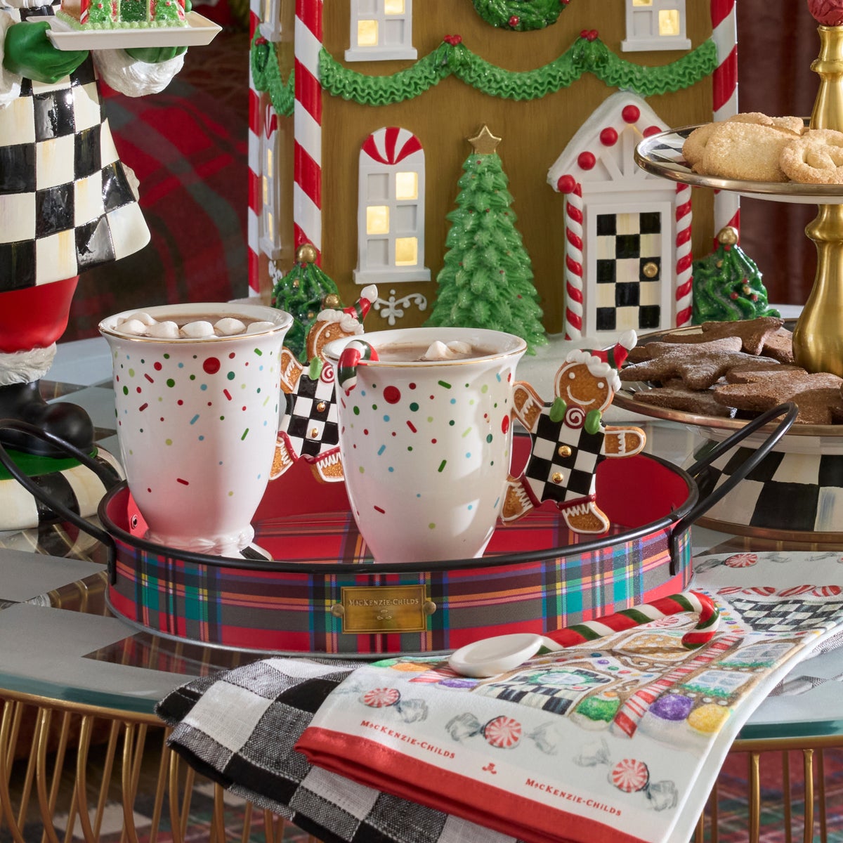 Bake Shop Gingerbread Handle Mug with Spoon - Image 4