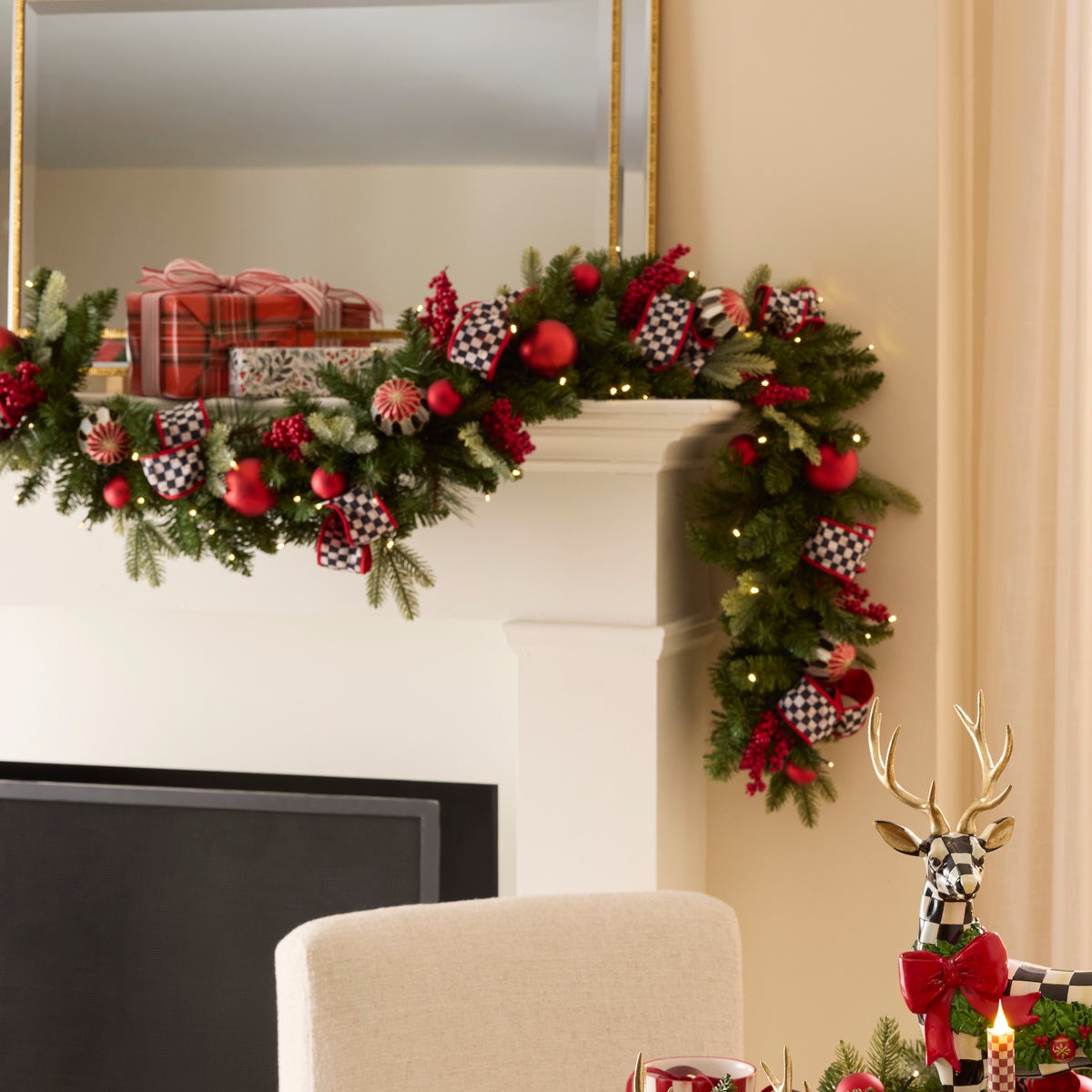 Merry Christmas Illuminated Garland - Image 2