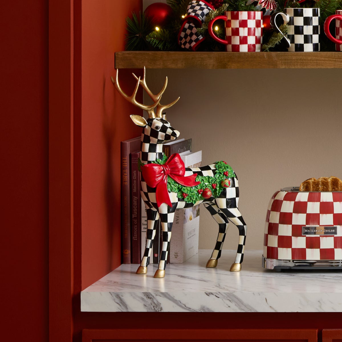 Holly Check Standing Deer - Image 5