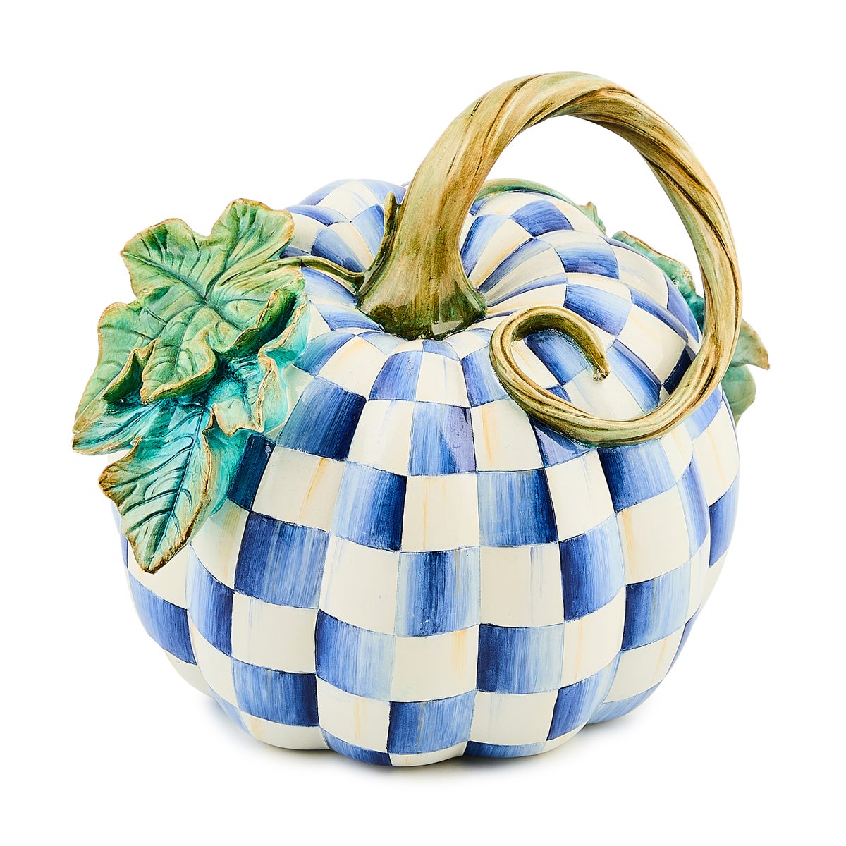 Royal Check Twisted Stem Pumpkin