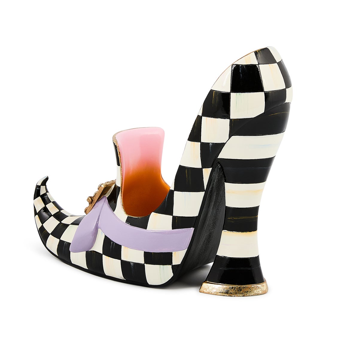 Trick or Treat Witch's Shoe Figurine - Image 3