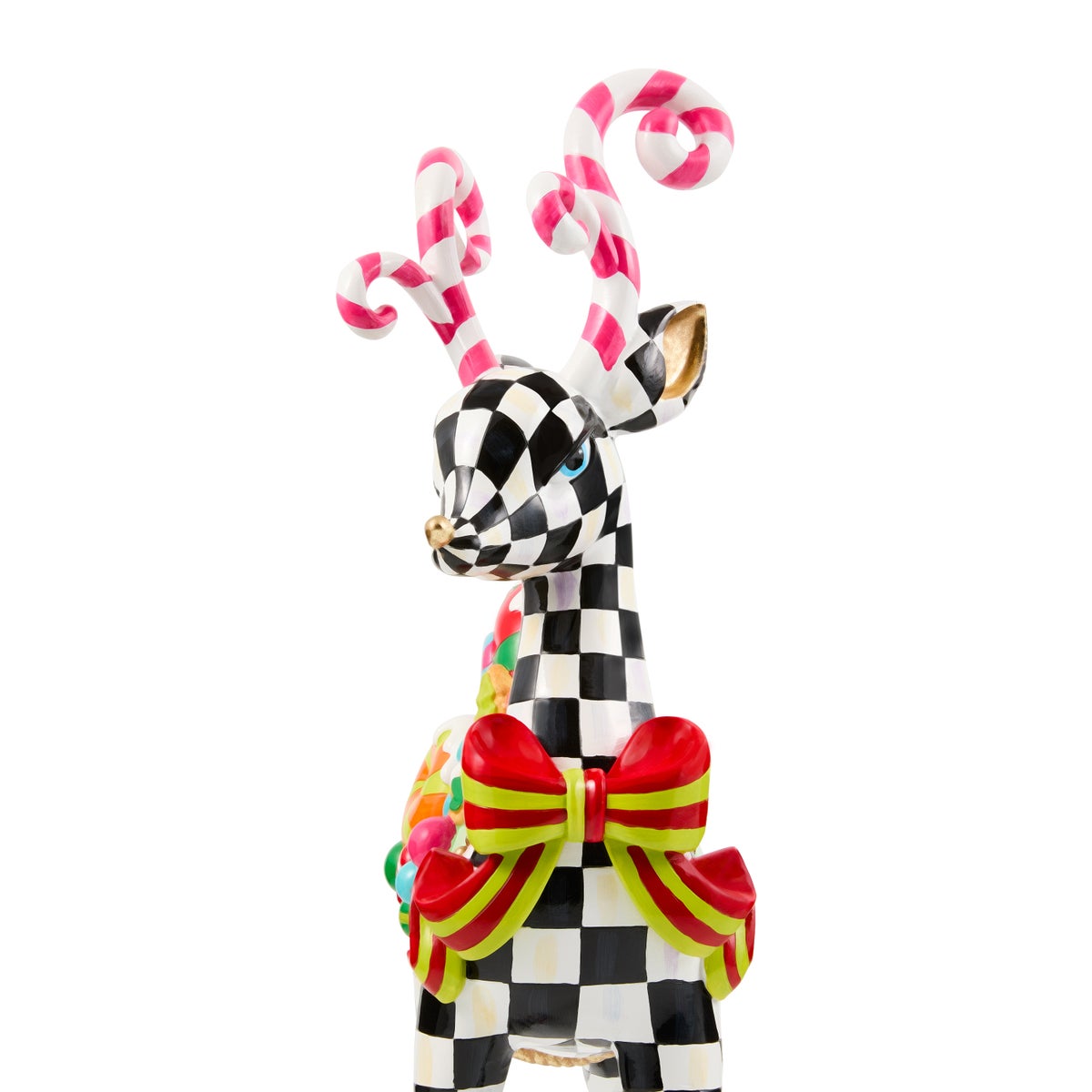Confetti Christmas Standing Deer - Image 4