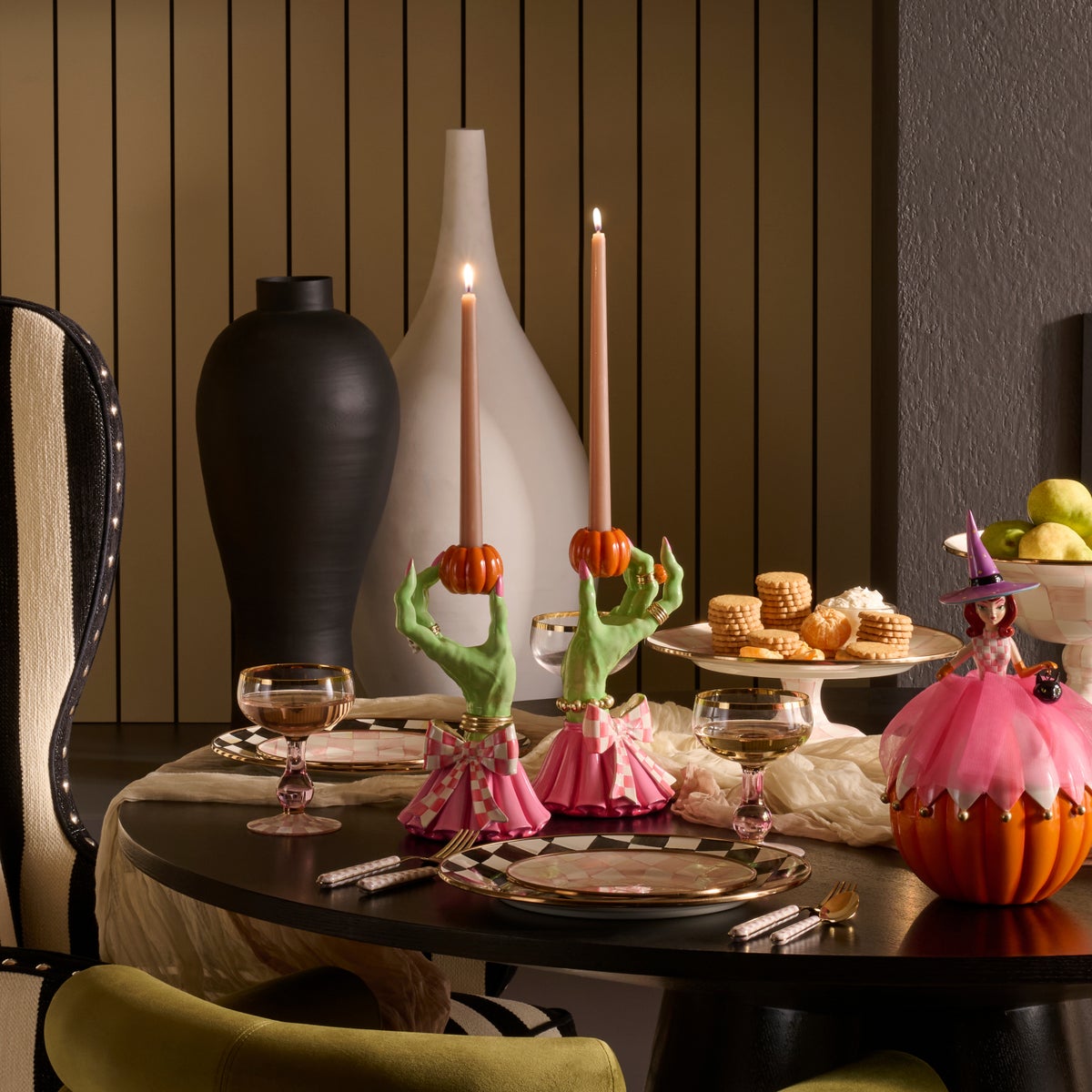 Glam 'o' ween Hand Candle Holders, Set of 2 - Image 5