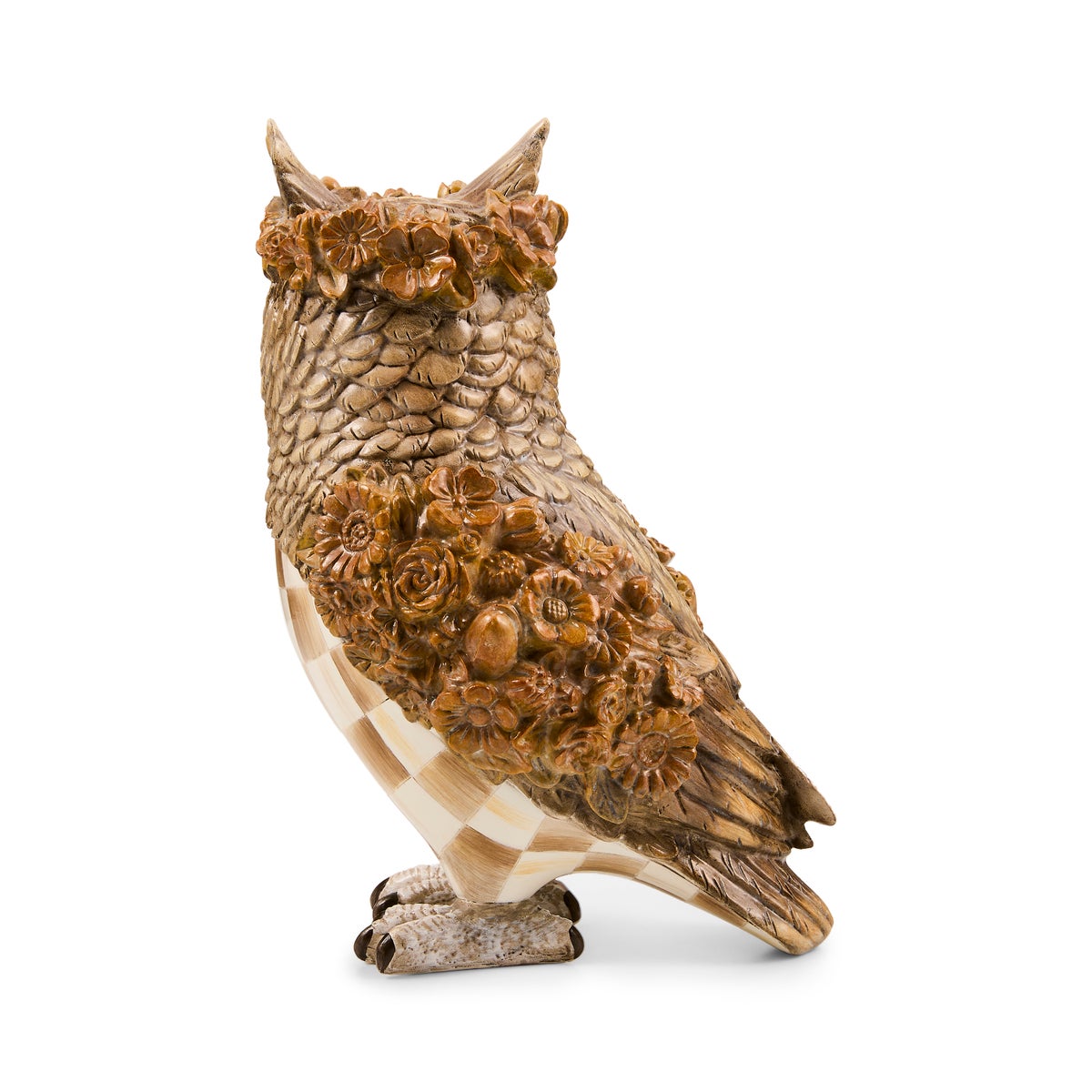 Mocha Check Owl - Image 3