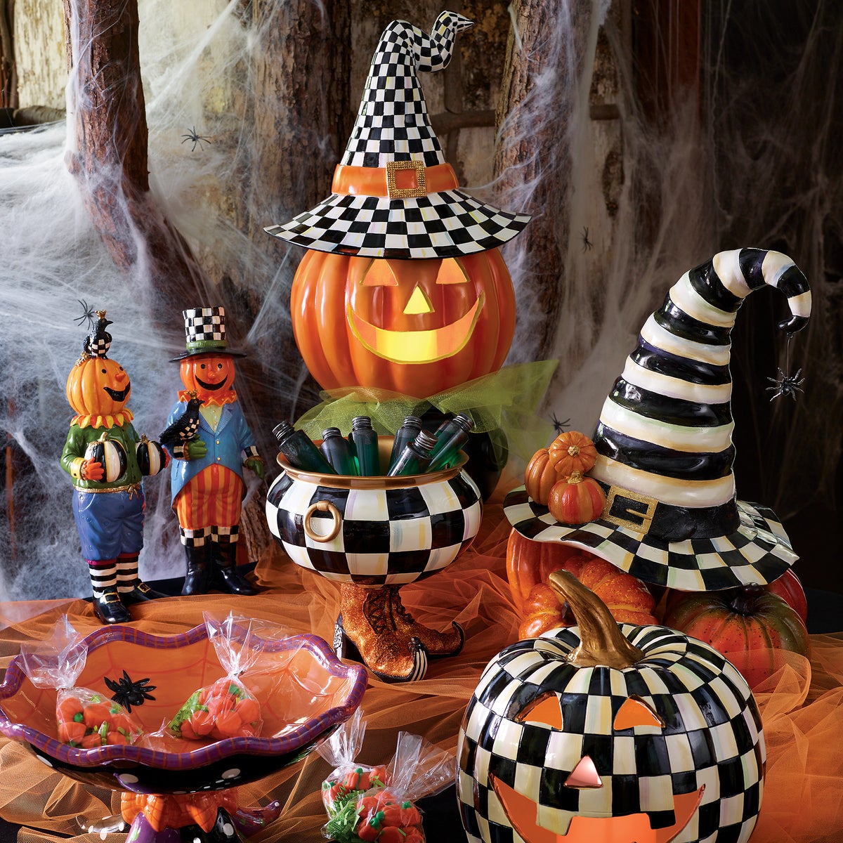 Courtly Stripe Witch's Hat - Image 3