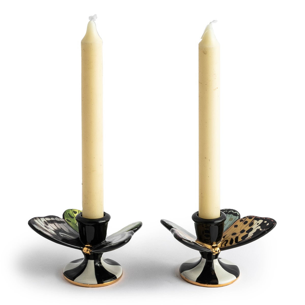 Butterfly Toile Candle Holders, Set of 2 - Image 3
