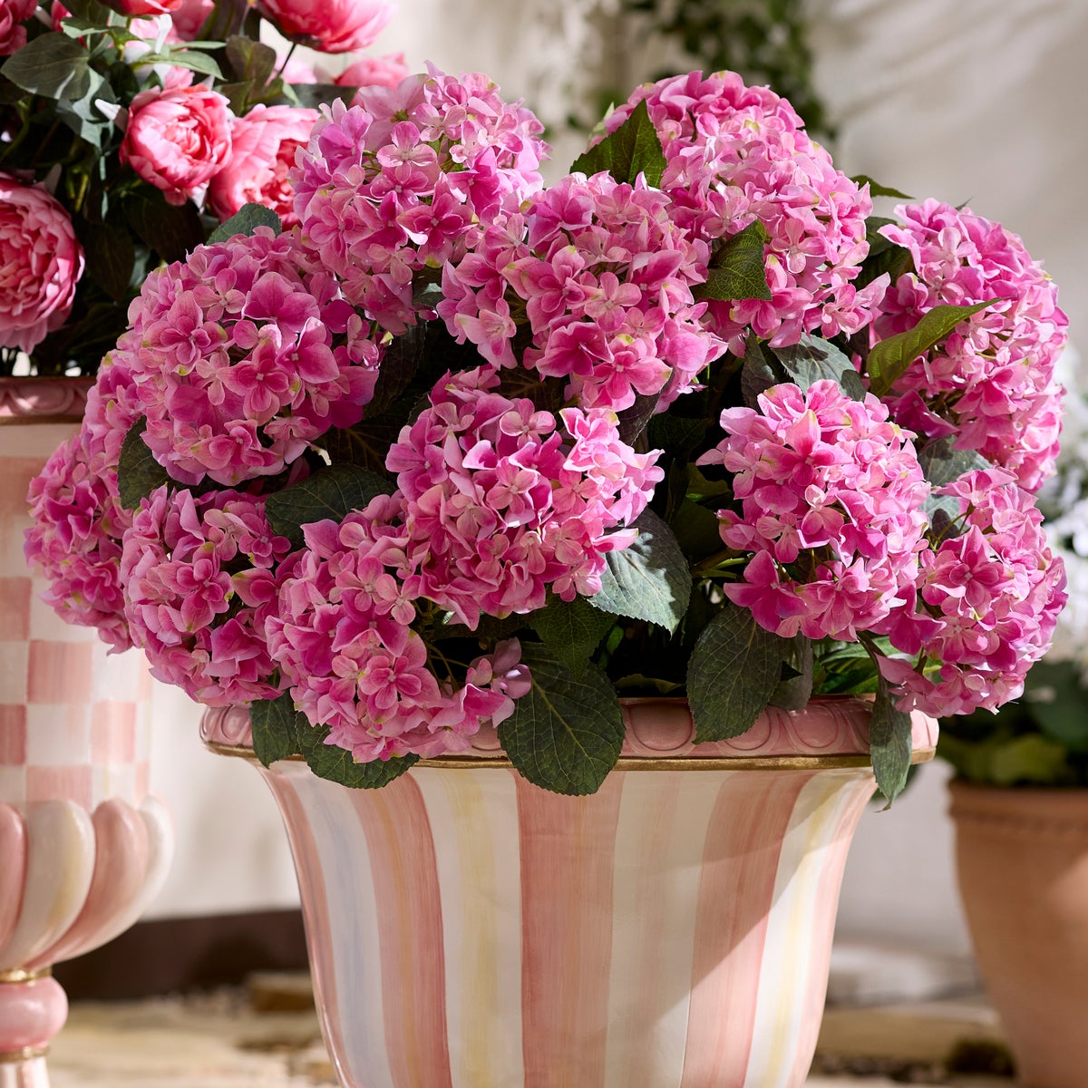 Pink Hydrangea Urn Filler - Image 7
