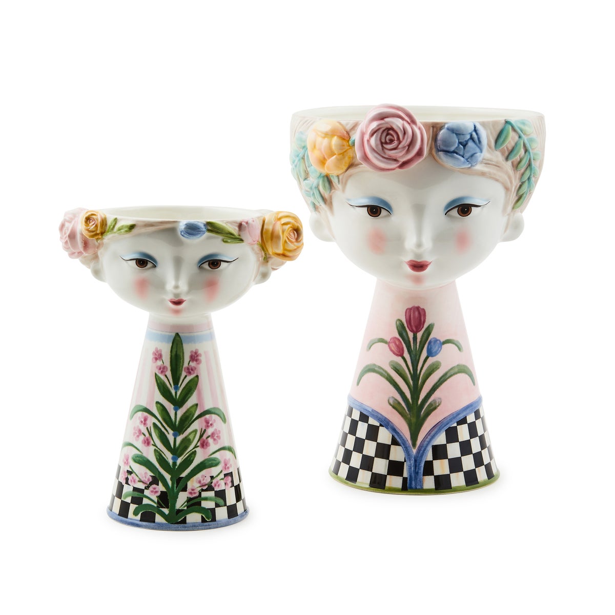 Rosy Meadow Short Lady Vase - Image 3