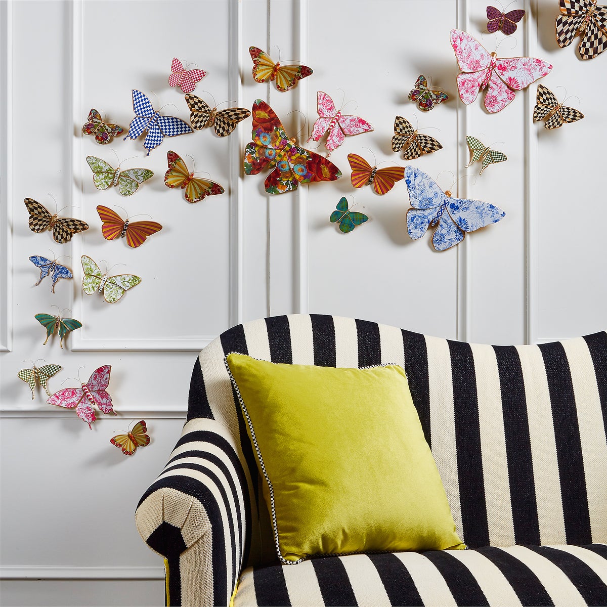 Butterfly Trio Wall Decor - Field - Image 3