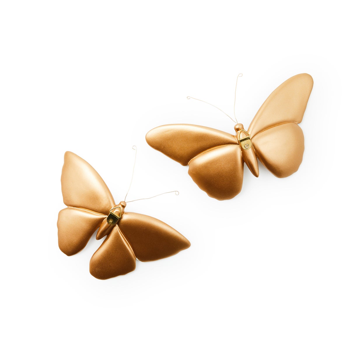 Rosy Check Wall Decor Butterfly Duo - Image 3