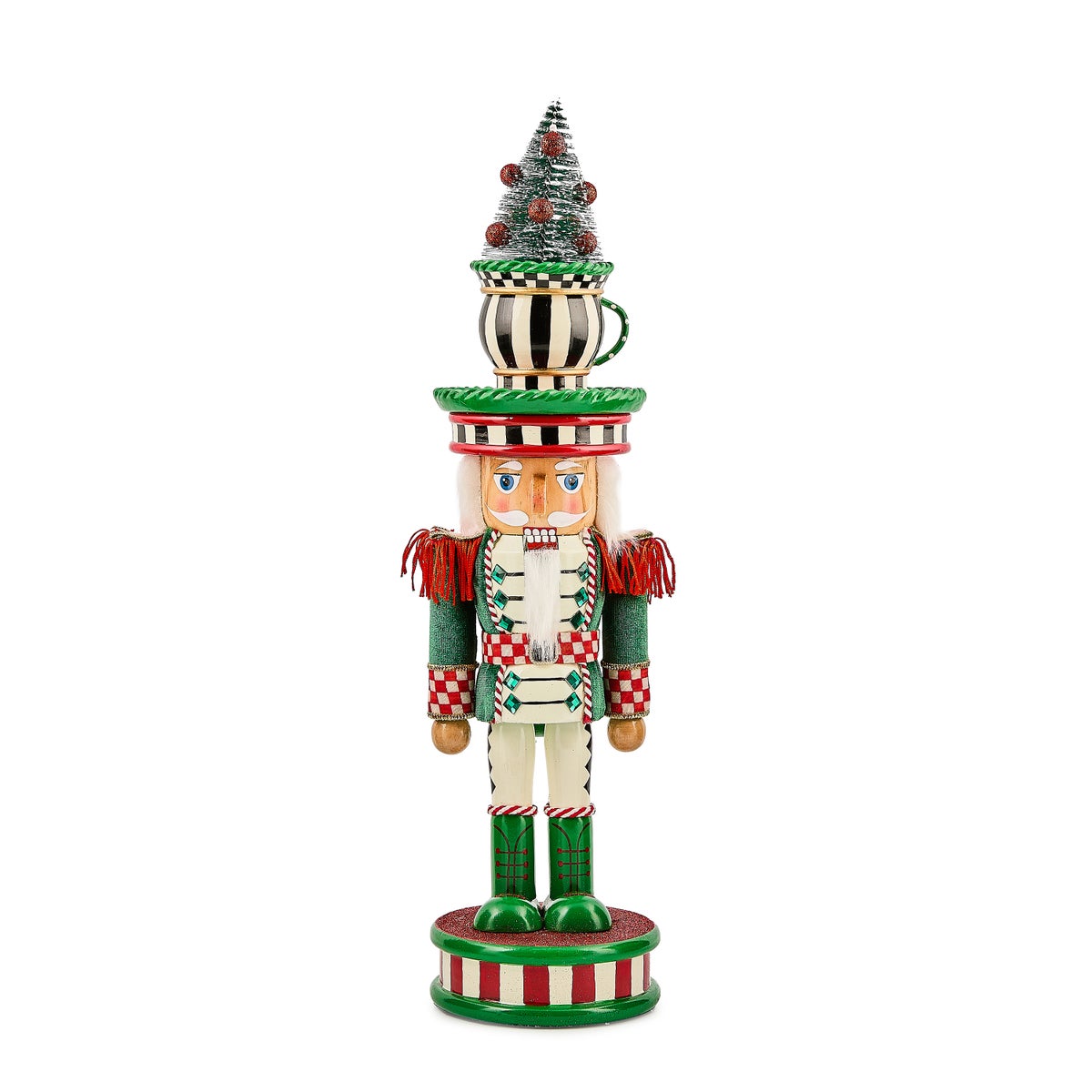 Check It Out Teacup Nutcracker