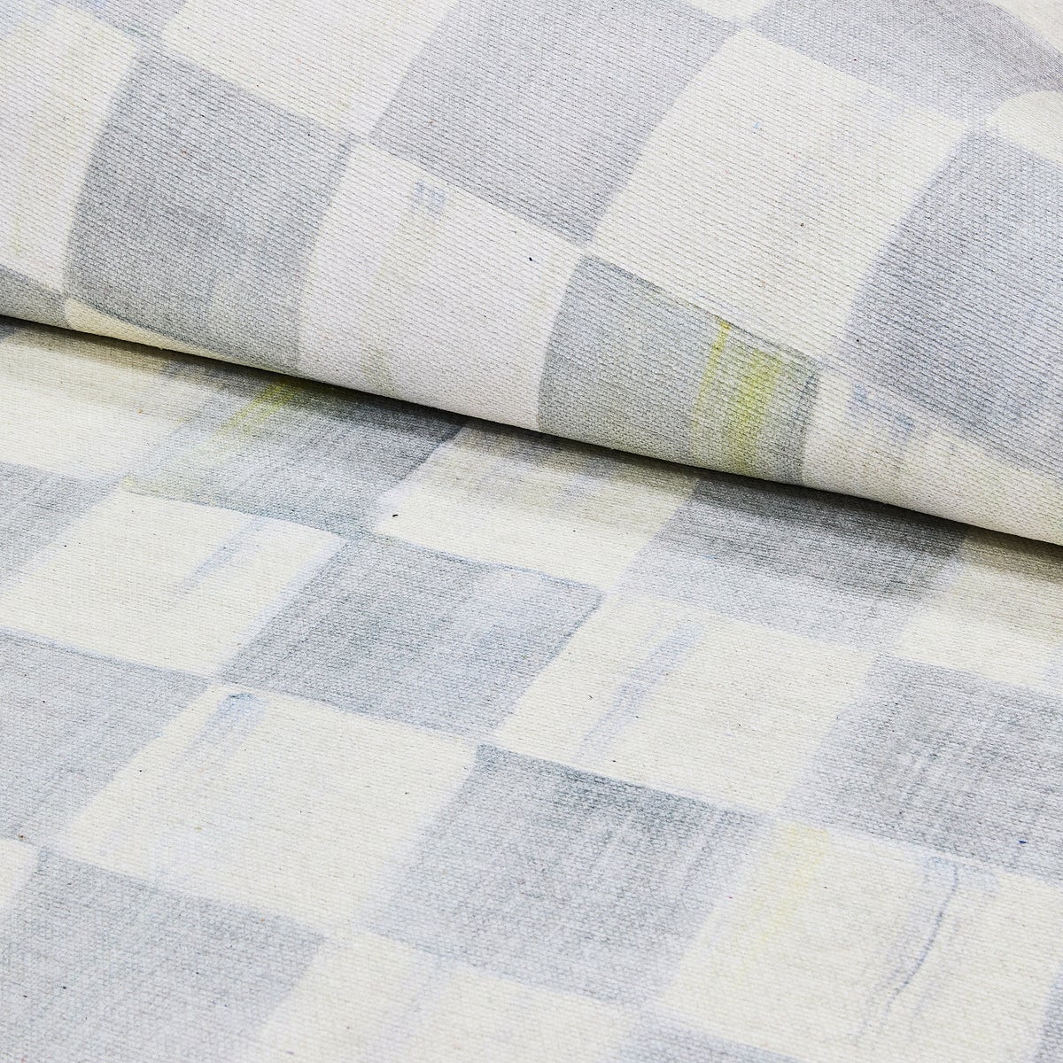 Sterling Checkered 2'6" x 8' Washable Runner - Image 2