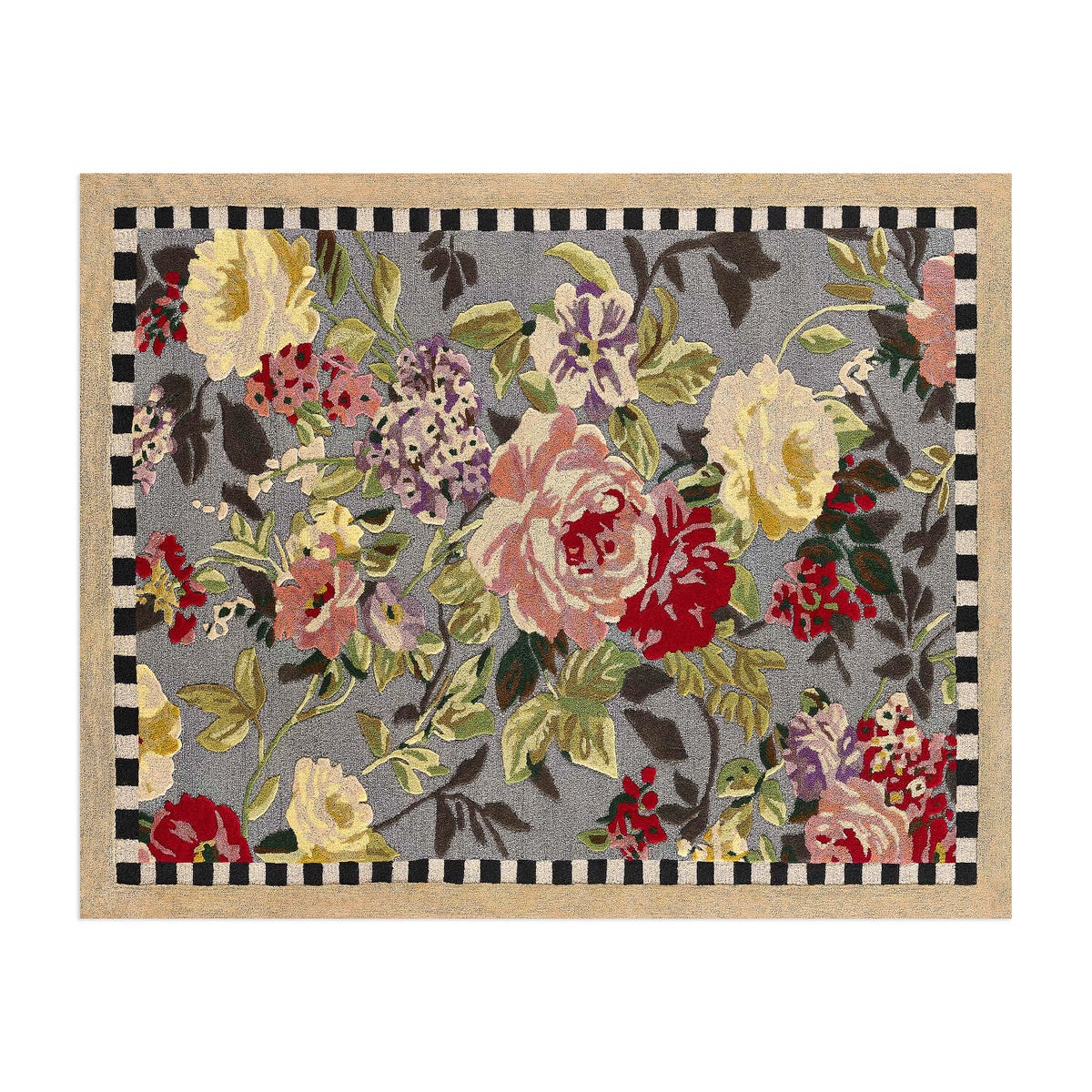Tudor Rose 8' x 10' Washable Rug